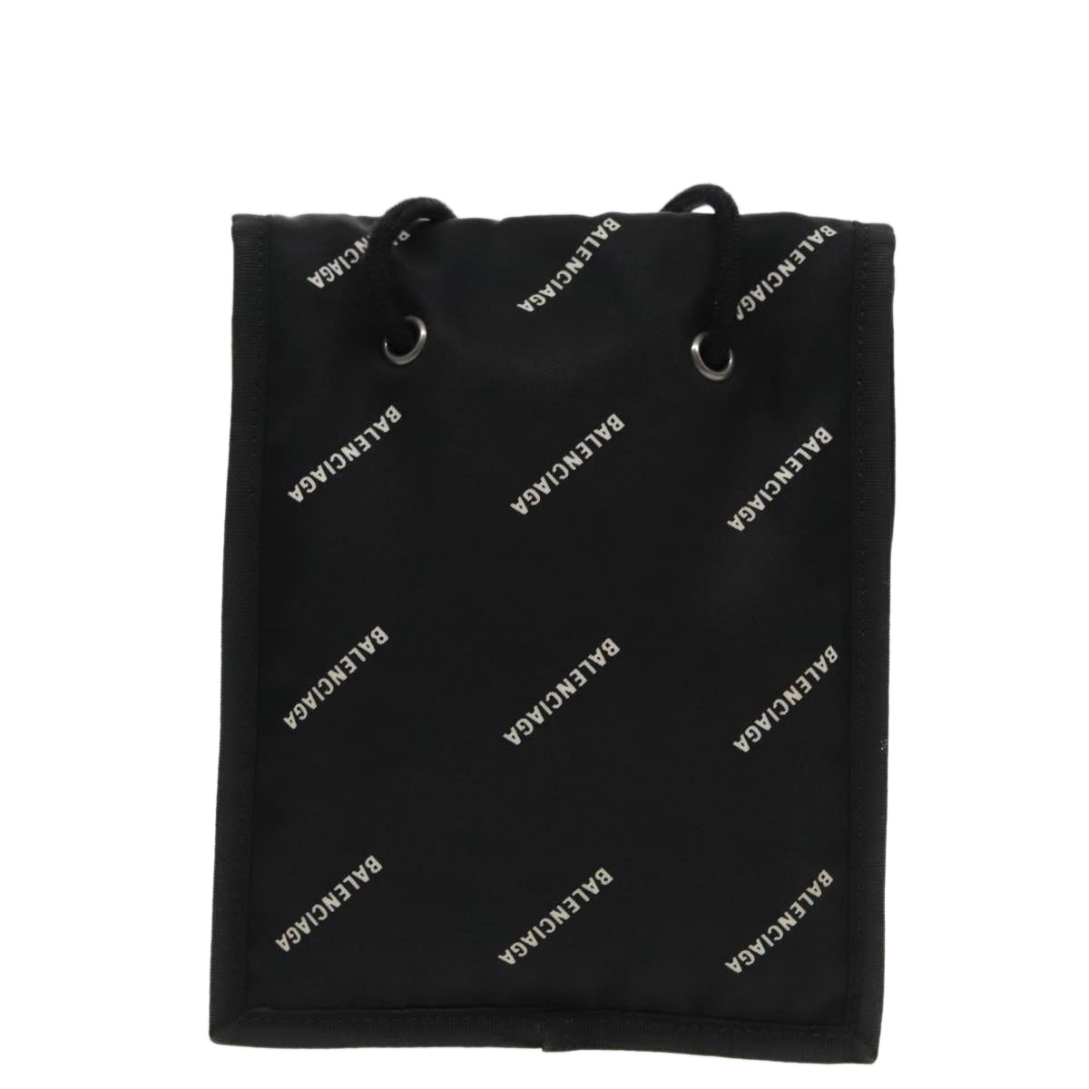 Balenciaga Explorer Black Synthetic Clutch Bag (Pre-Owned)