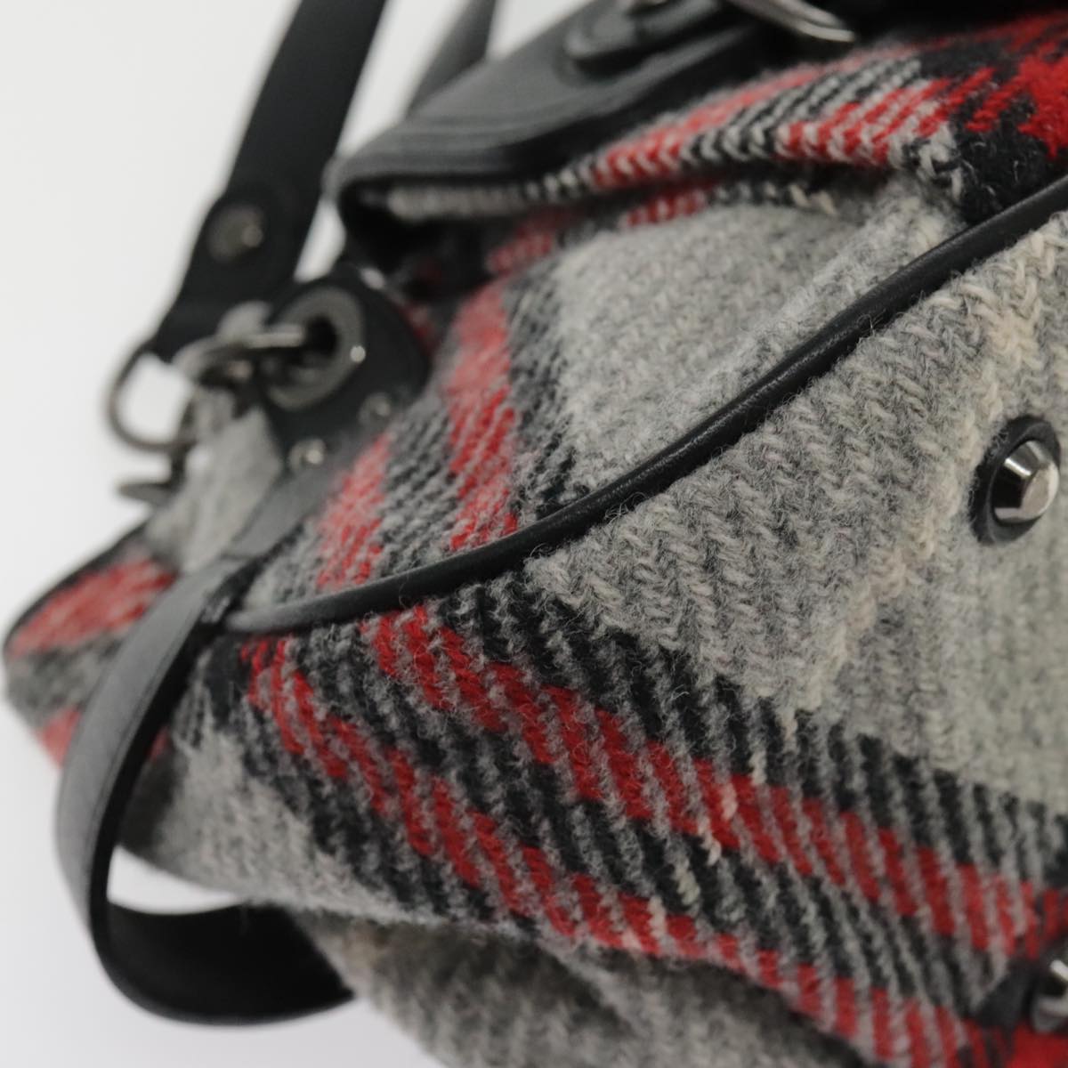 Burberry Blue Label Multicolour Wool Handbag (Pre-Owned)