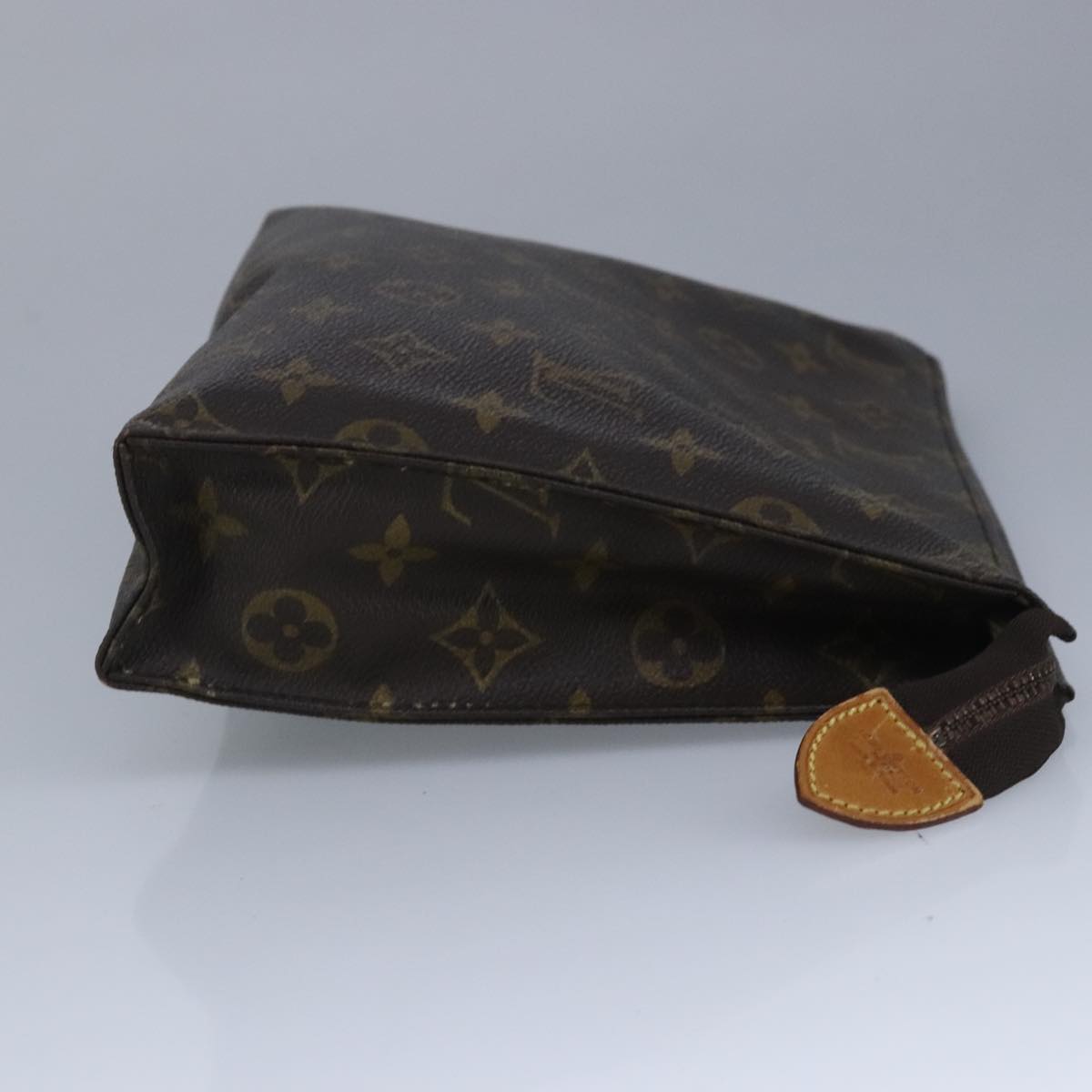Louis Vuitton Poche Toilette Brown Canvas Wallet  (Pre-Owned)