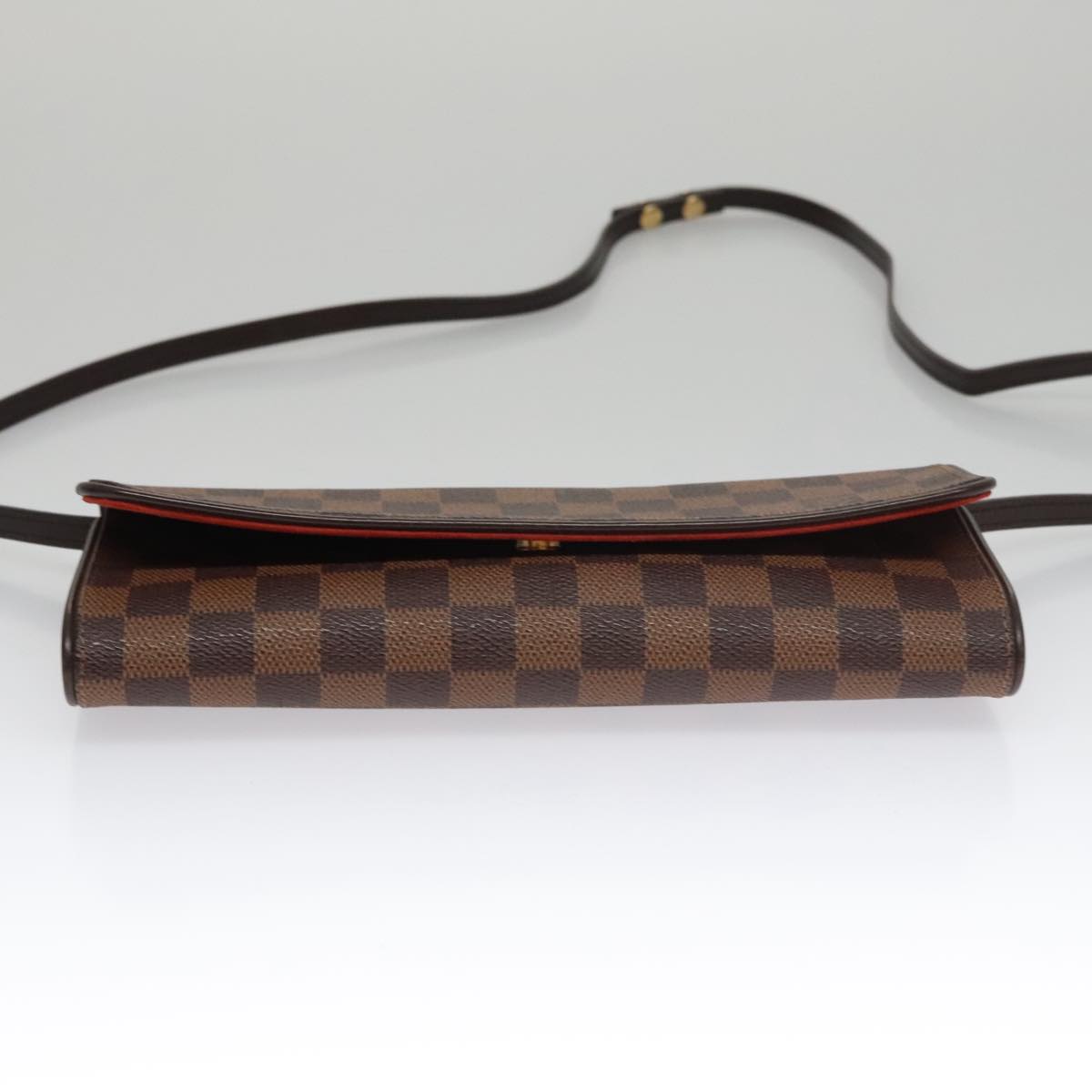 Louis Vuitton Twin Brown Canvas Shoulder Bag (Pre-Owned)