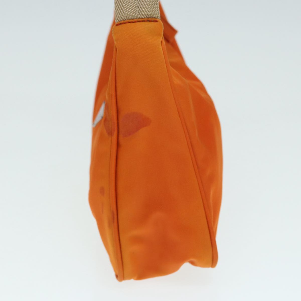 Prada Re-Edition Orange Synthetic Handbag (Pre-Owned)