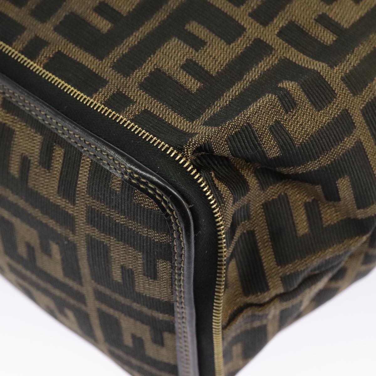 Fendi Brown Canvas Tote Bag (Pre-Owned)