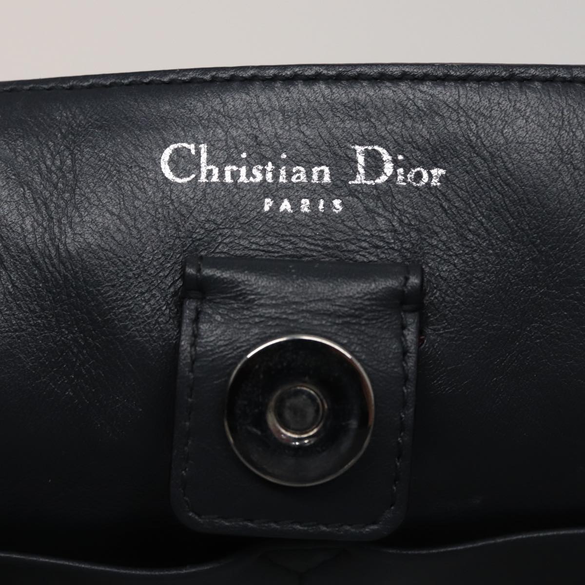Dior Diorissimo White Leather Handbag (Pre-Owned)