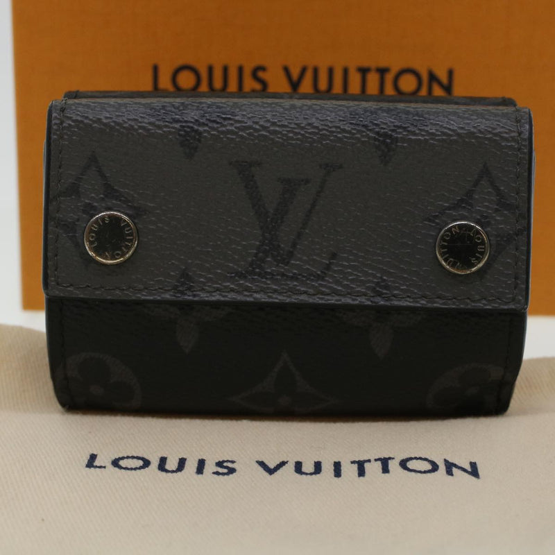 Louis Vuitton Discovery Black Canvas Wallet  (Pre-Owned)