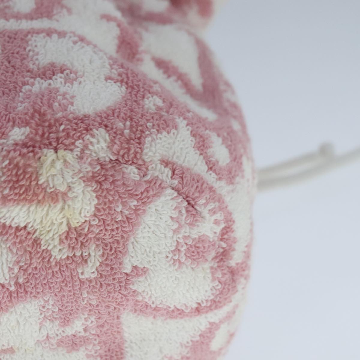 Dior Trotter Pink Cotton Clutch Bag (Pre-Owned)
