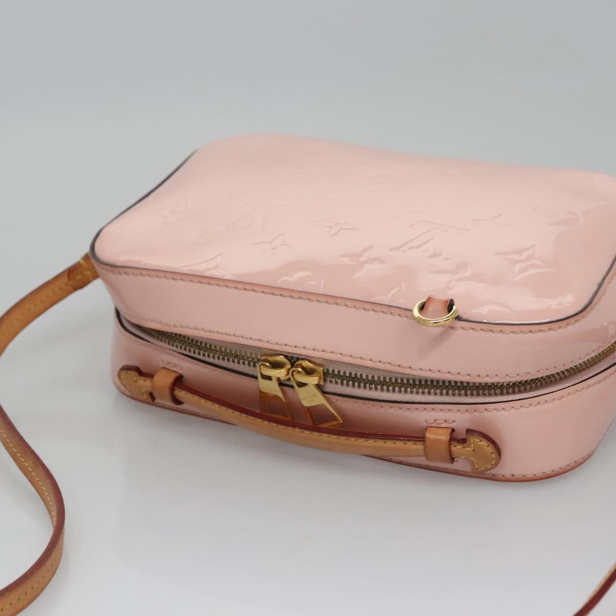 Louis Vuitton Santa Monica Pink Patent Leather Shoulder Bag (Pre-Owned)