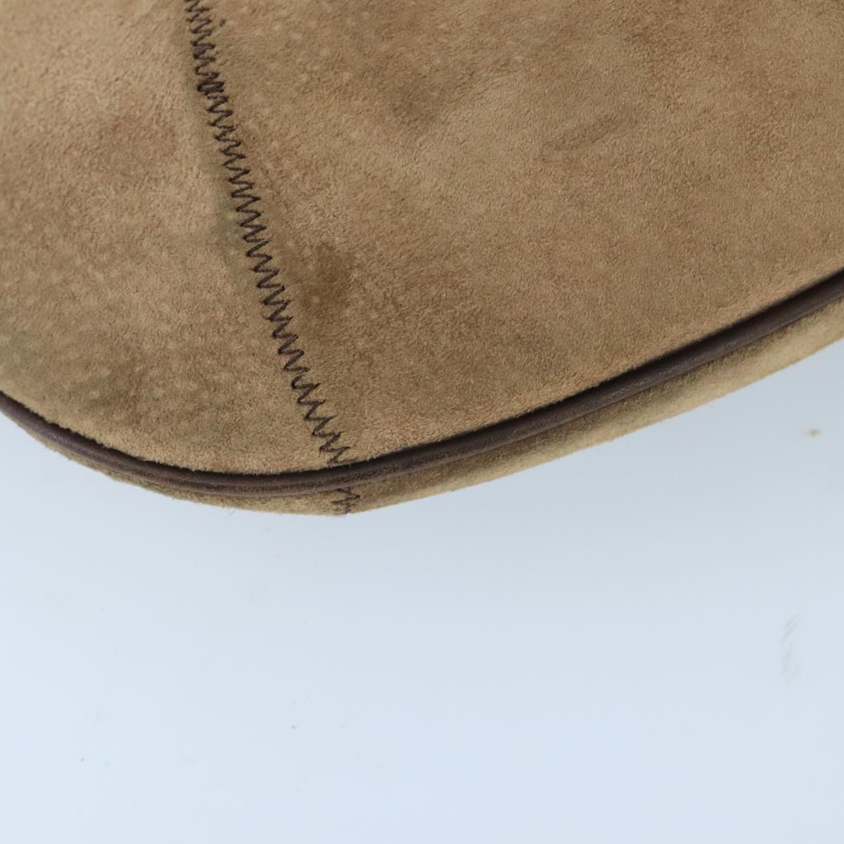 Burberry Blue Label Beige Suede Shoulder Bag (Pre-Owned)