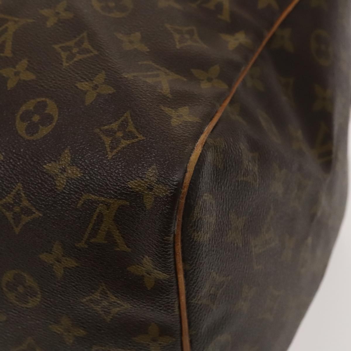 Louis Vuitton Sac Souple Brown Canvas Travel Bag (Pre-Owned)
