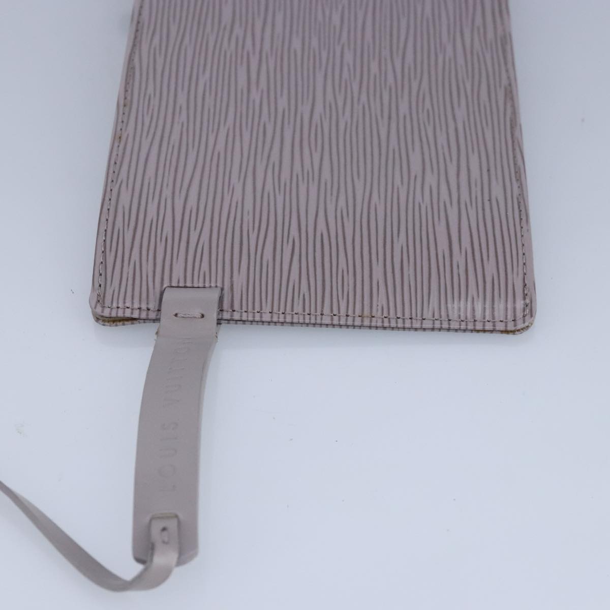 Louis Vuitton Grey Leather Clutch Bag (Pre-Owned)