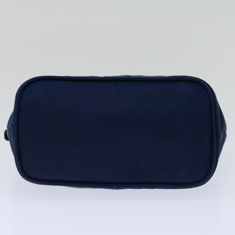Prada Tessuto Navy Synthetic Clutch Bag (Pre-Owned)