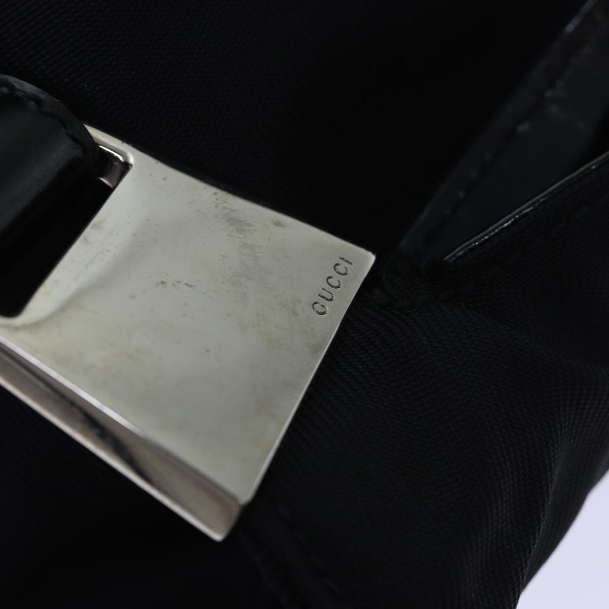 Gucci Black Synthetic Shoulder Bag (Pre-Owned)