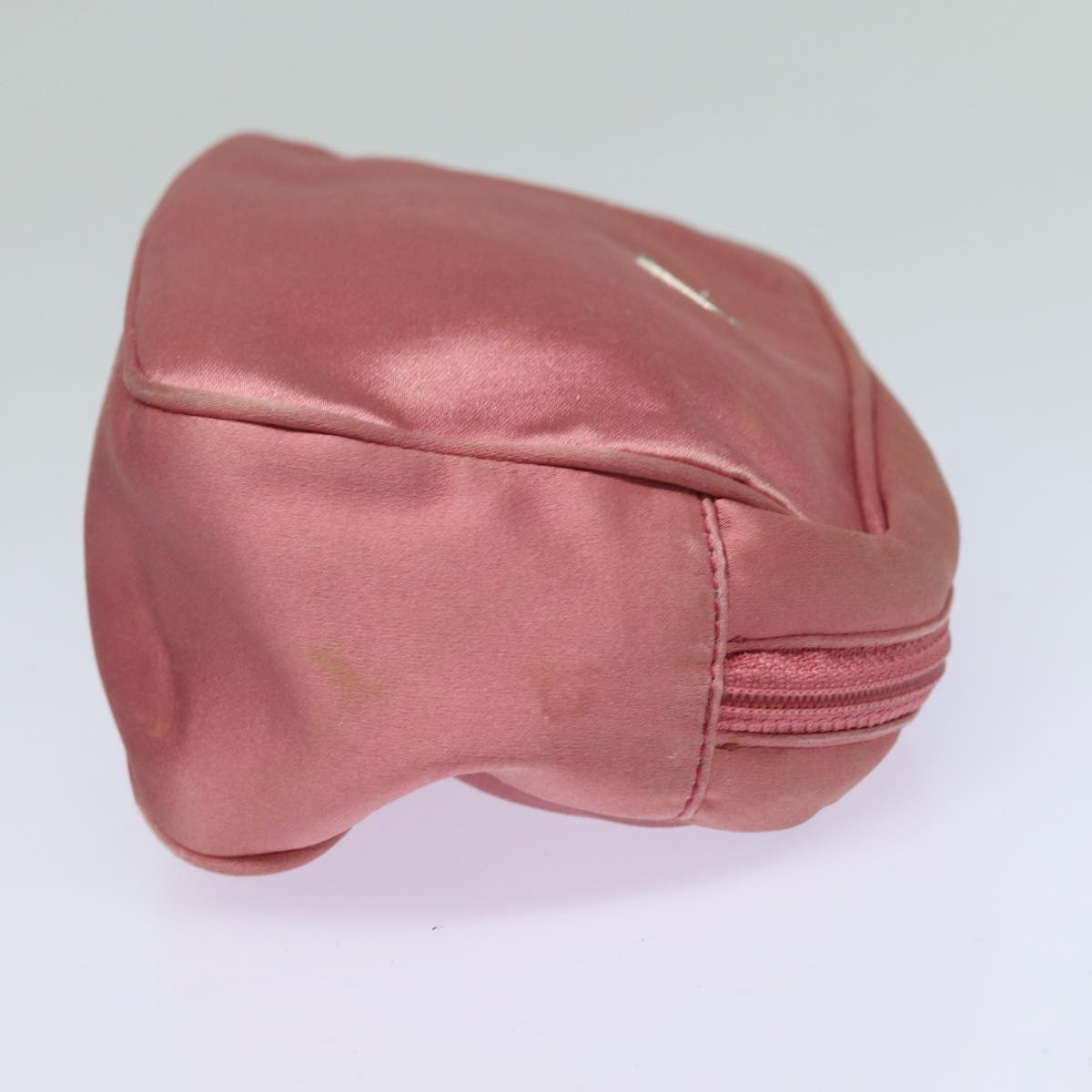 Prada Pink Canvas Clutch Bag (Pre-Owned)
