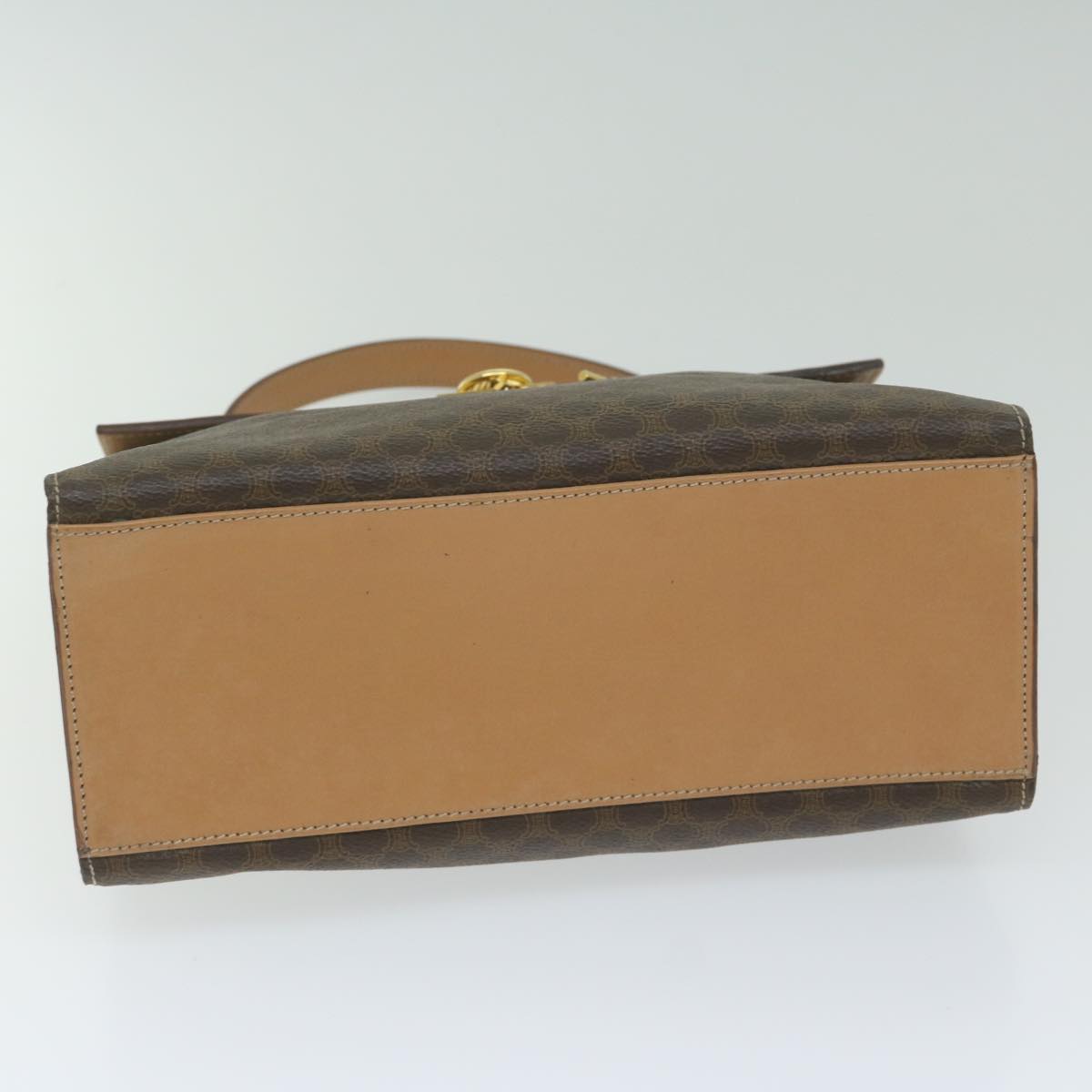 Céline Macadam Brown Canvas Handbag (Pre-Owned)