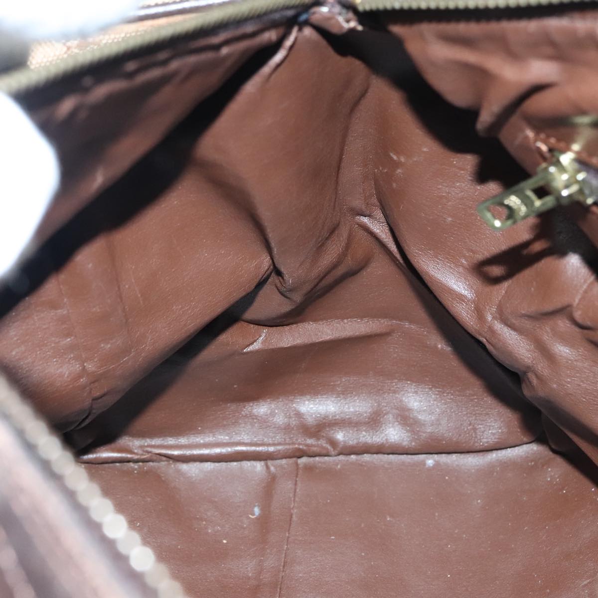 Céline C Brown Canvas Travel Bag (Pre-Owned)