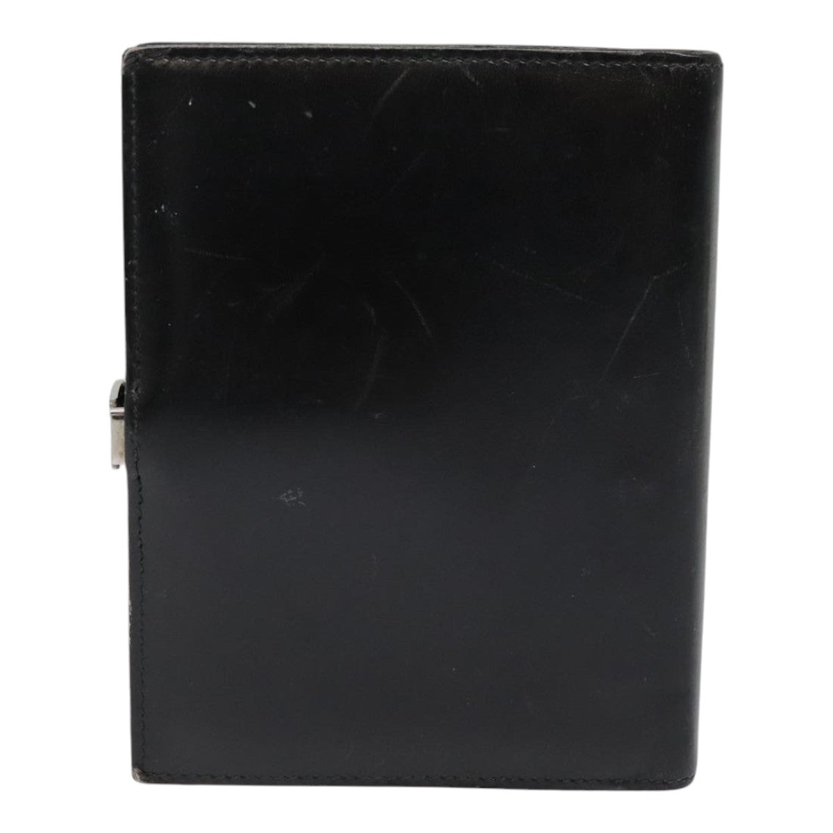 Gucci Couverture Agenda Black Leather Wallet  (Pre-Owned)