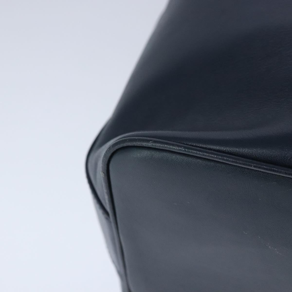 Dior Navy Leather Shoulder Bag (Pre-Owned)
