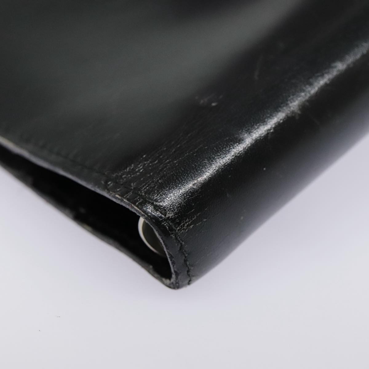 Gucci Couverture Agenda Black Leather Wallet  (Pre-Owned)