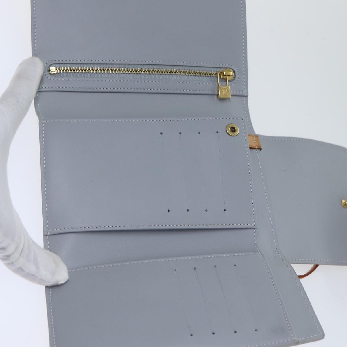 Louis Vuitton Walker Yellow Patent Leather Clutch Bag (Pre-Owned)