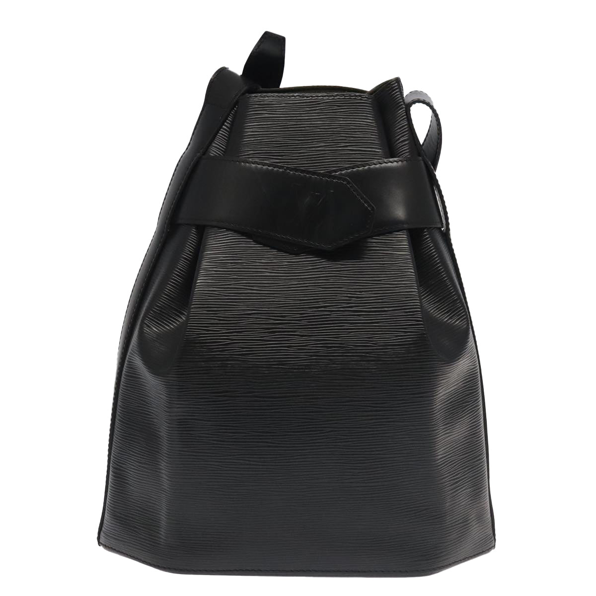 Louis Vuitton Sac D'épaule Black Leather Shoulder Bag (Pre-Owned)