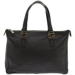 Fendi -- Black Leather Handbag (Pre-Owned)