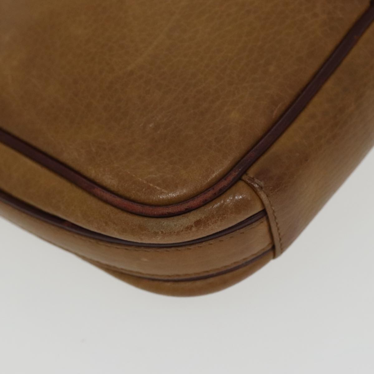 Cartier Must Line Brown Leather Shoulder Bag (Pre-Owned)