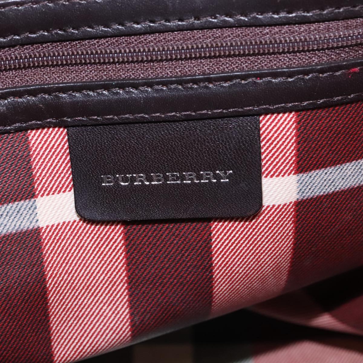 Burberry Beige Canvas Tote Bag (Pre-Owned)