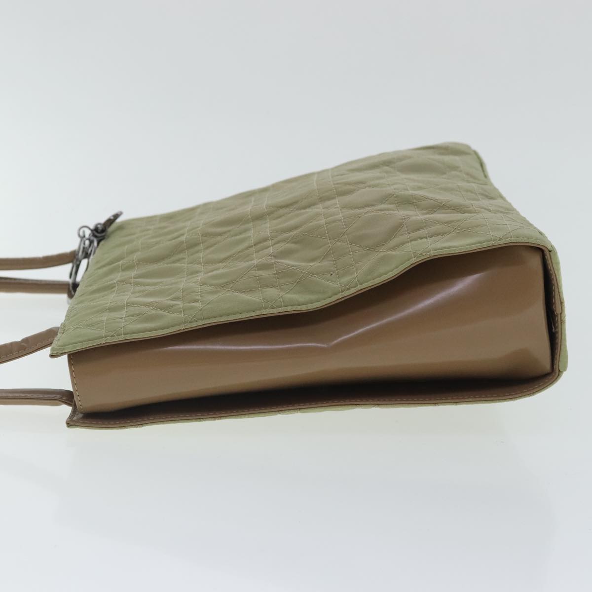 Dior Vintage Beige Synthetic Shoulder Bag (Pre-Owned)