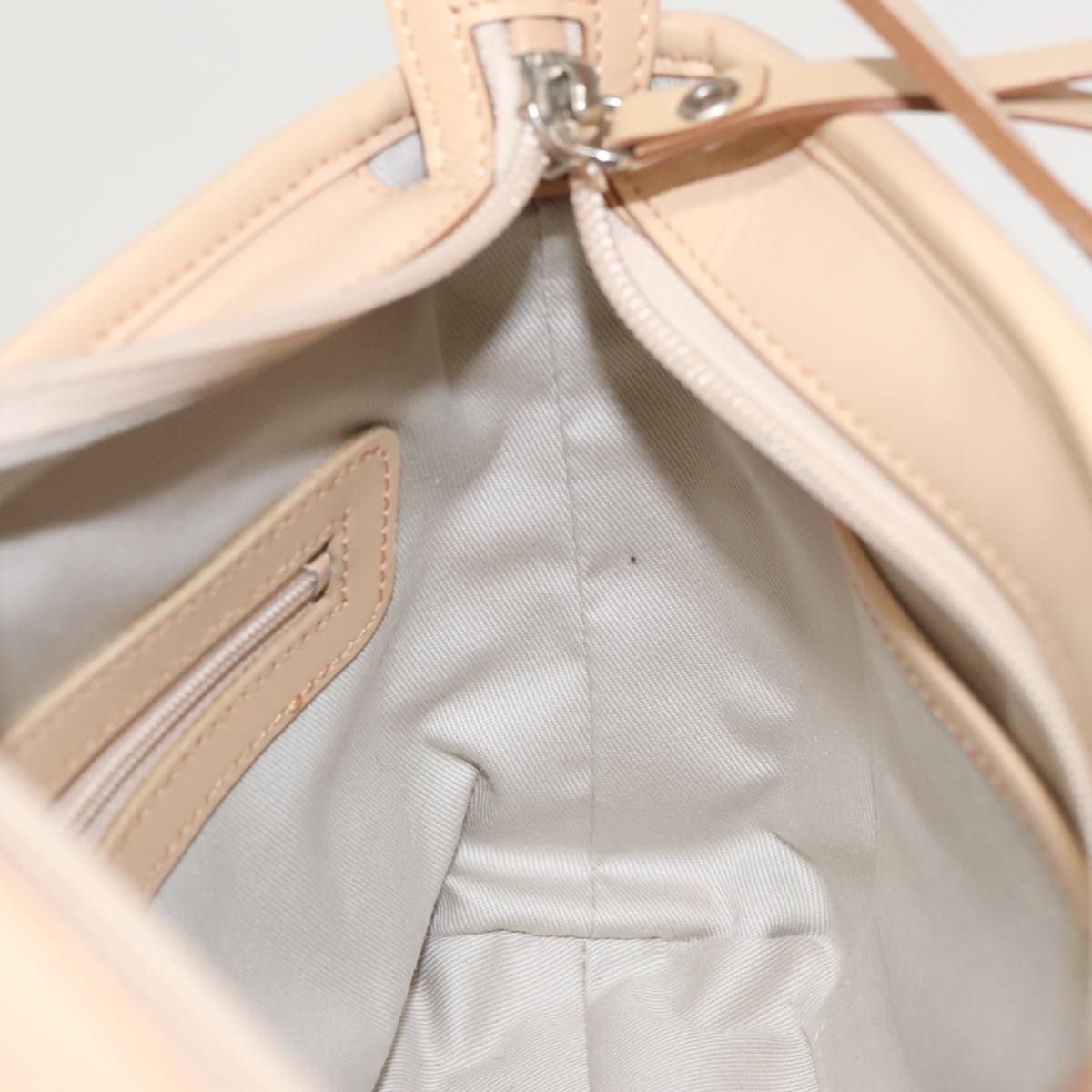Burberry Nova Check Beige Canvas Shoulder Bag (Pre-Owned)