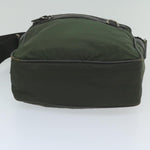 Prada Khaki Synthetic Shoulder Bag (Pre-Owned)