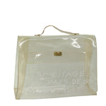 Hermès Kelly 40 Transparent Vinyl Handbag (Pre-Owned)