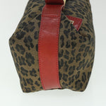 Fendi -- Brown Canvas Handbag (Pre-Owned)