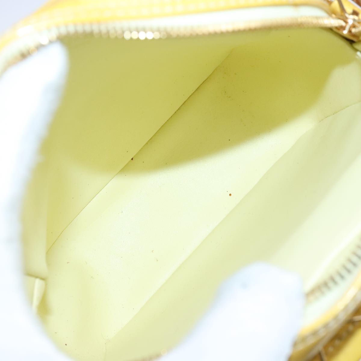Louis Vuitton Wooster Yellow Patent Leather Shoulder Bag (Pre-Owned)
