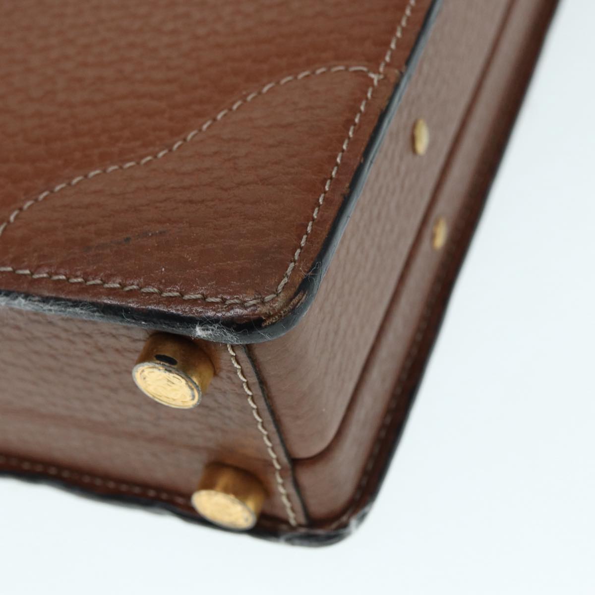 Loewe Brown Leather Travel Bag (Pre-Owned)