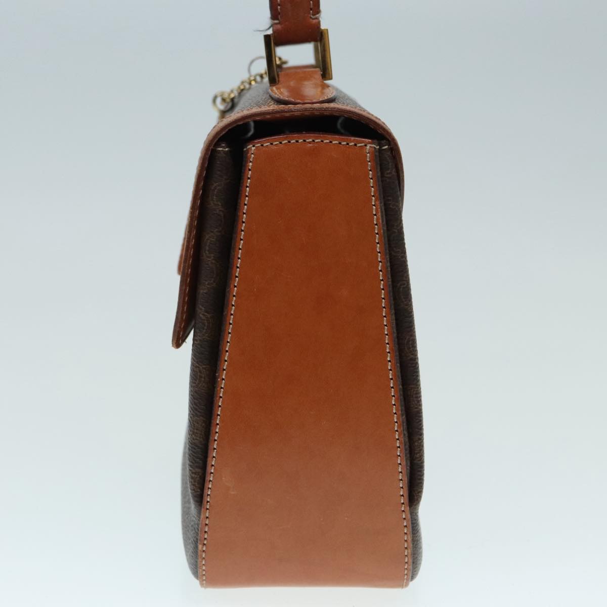 Céline Brown Canvas Handbag (Pre-Owned)