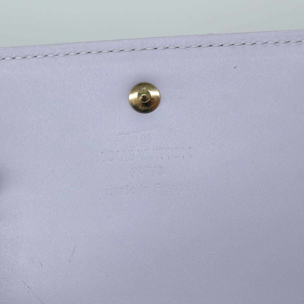 Louis Vuitton Walker Yellow Patent Leather Clutch Bag (Pre-Owned)