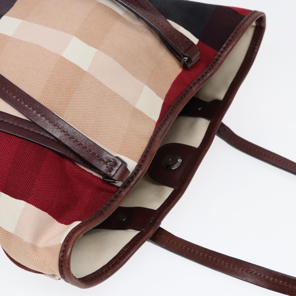 Burberry Multicolour Canvas Tote Bag (Pre-Owned)