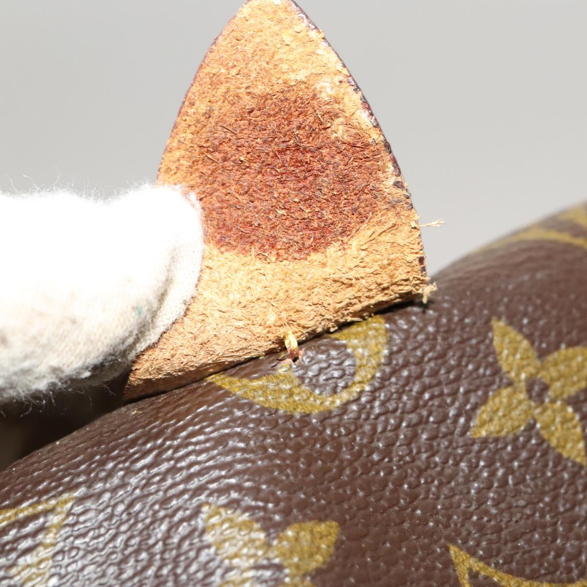 Louis Vuitton Sac Souple Brown Canvas Travel Bag (Pre-Owned)