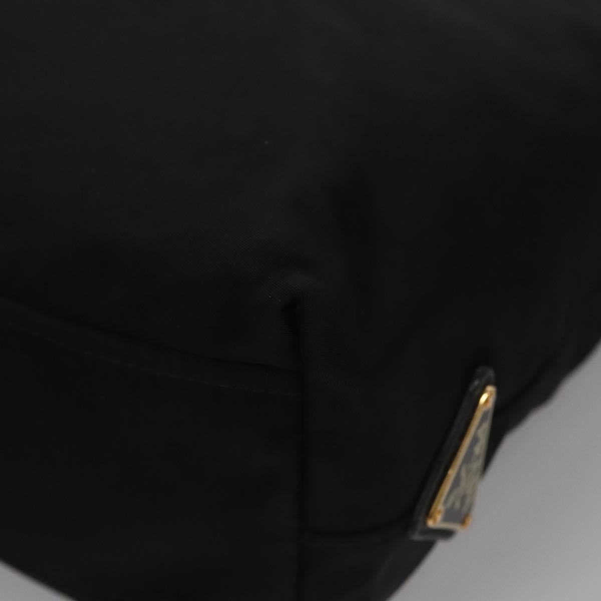 Prada Tessuto Black Synthetic Handbag (Pre-Owned)