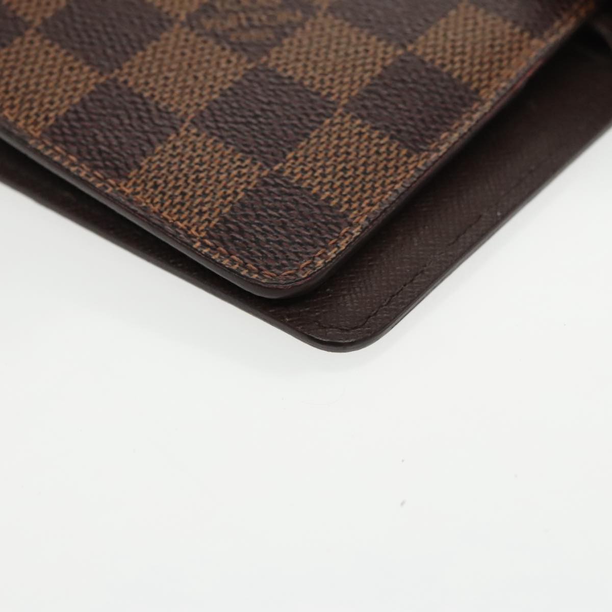 Louis Vuitton Agenda Cover Brown Canvas Wallet  (Pre-Owned)