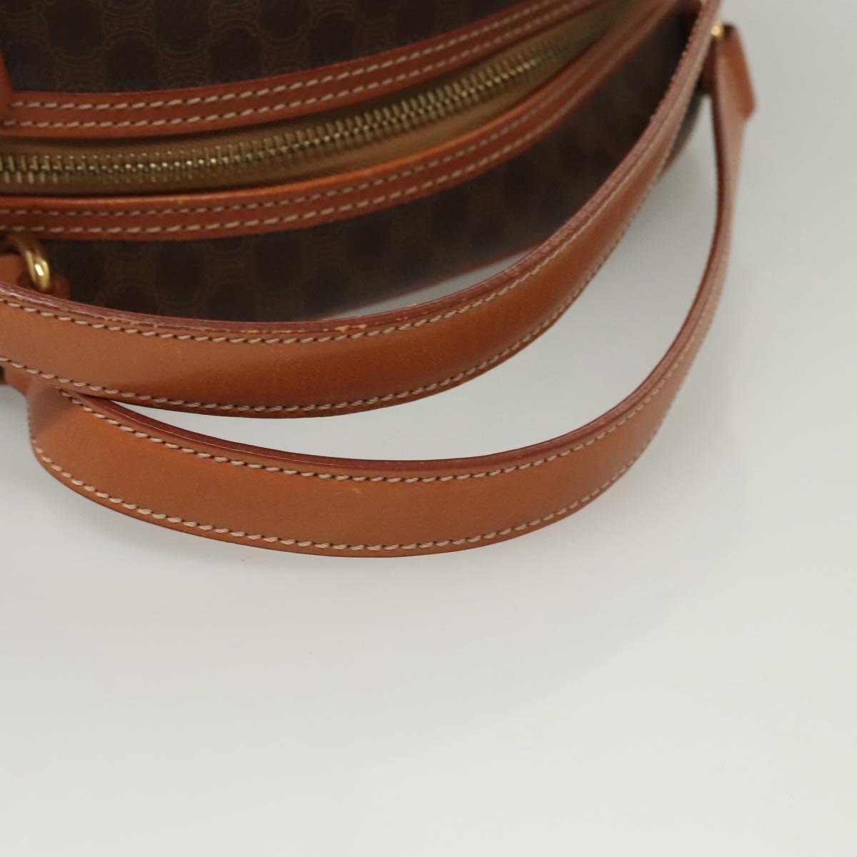 Céline Macadam Brown Canvas Handbag (Pre-Owned)