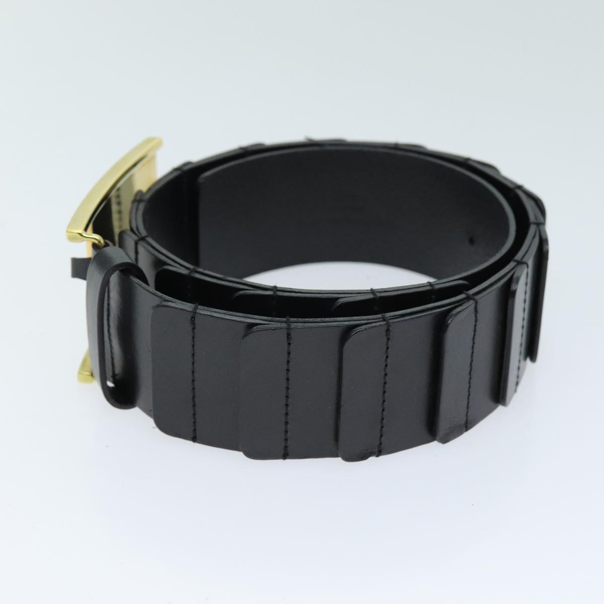 Gucci Black Leather Belt  (Pre-Owned)