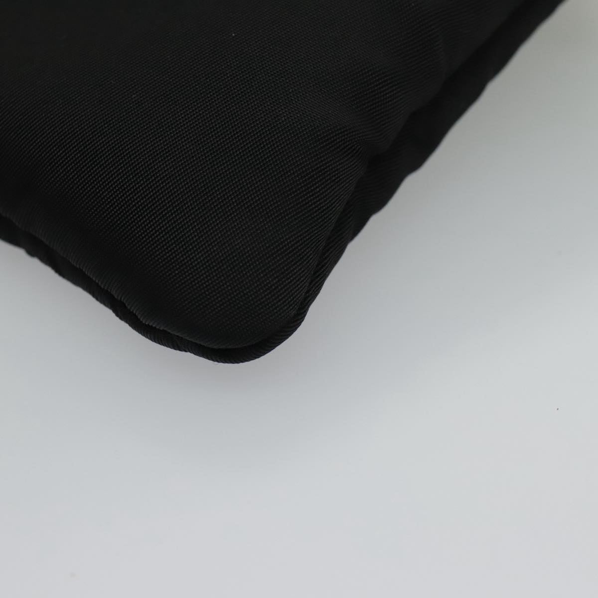 Prada Black Synthetic Clutch Bag (Pre-Owned)