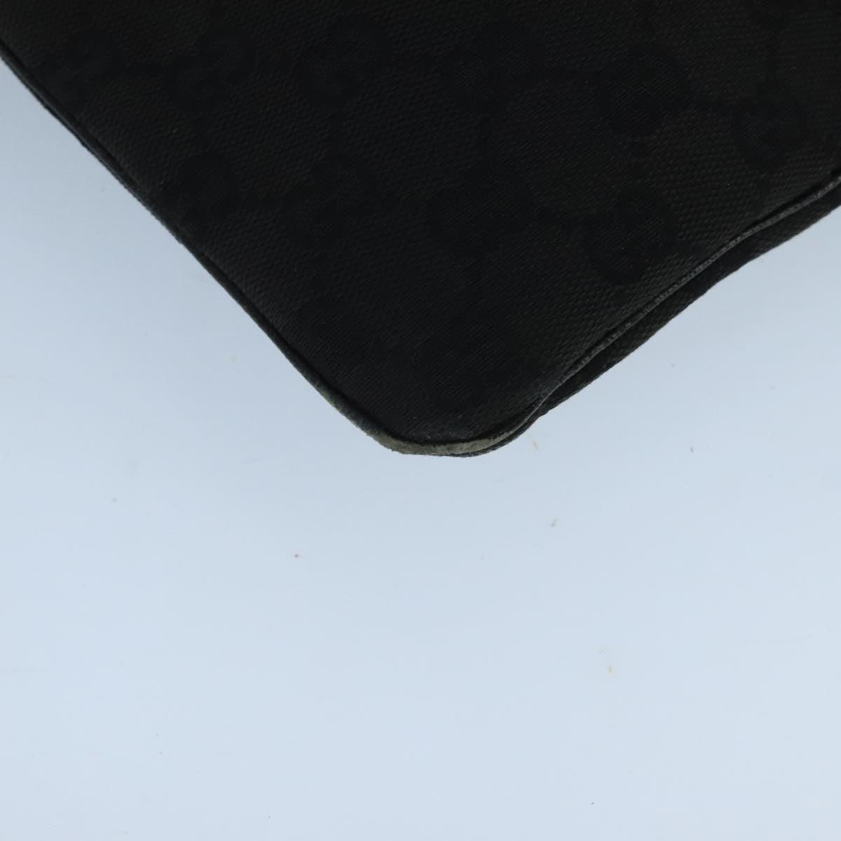 Gucci Black Canvas Shoulder Bag (Pre-Owned)