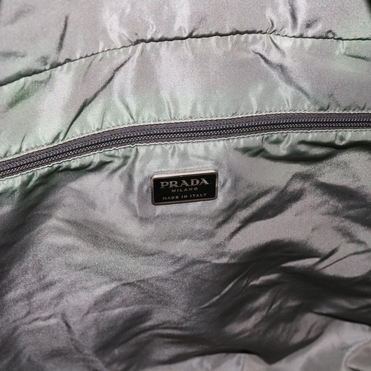 Prada Tessuto Blue Synthetic Travel Bag (Pre-Owned)