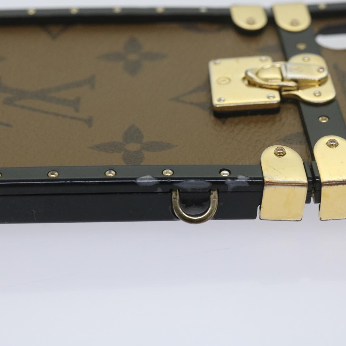 Louis Vuitton Etui Iphone Brown Canvas Phone Jewelry (Pre-Owned)