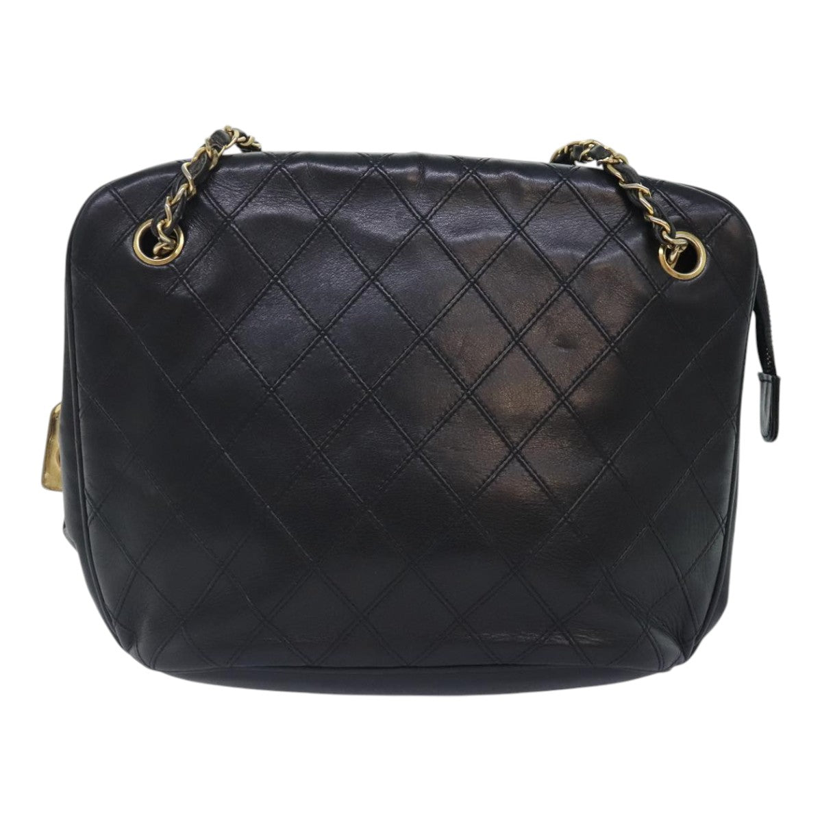 Chanel Cc Black Calfskin Tote Bag (Pre-Owned)