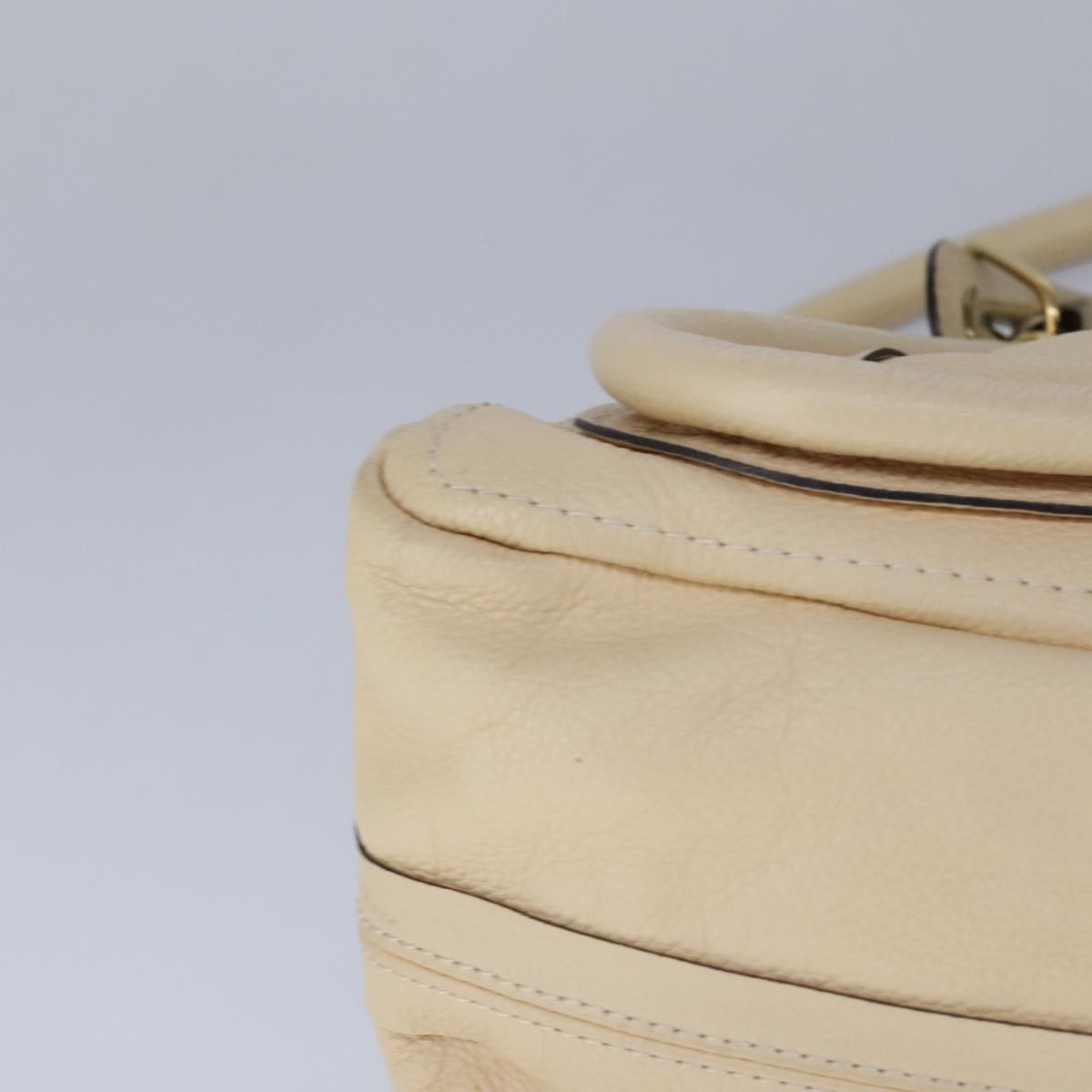 Chloé Paraty Beige Leather Handbag (Pre-Owned)