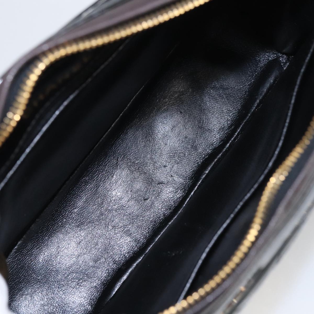 Chanel Classic Flap Black Patent Leather Shoulder Bag (Pre-Owned)