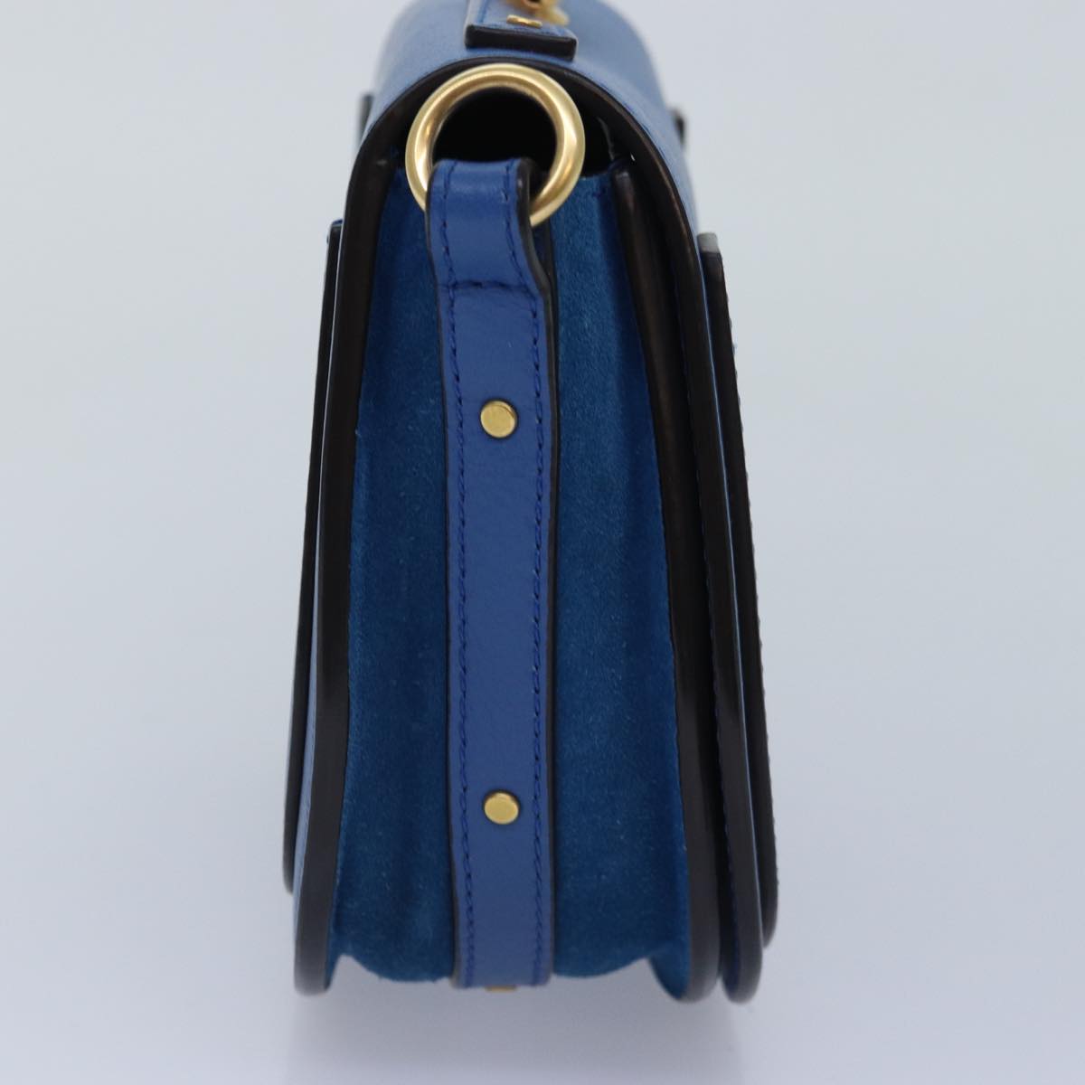 Chloé Nile Blue Leather Handbag (Pre-Owned)
