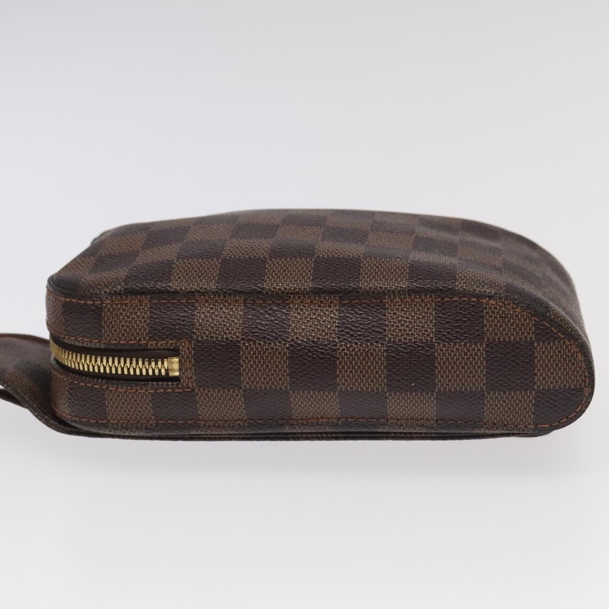 Louis Vuitton Geronimos Brown Canvas Shoulder Bag (Pre-Owned)